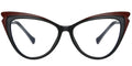 SS19 Black Brown Cat Eyeglasses