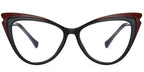 SS19 Black Brown Cat Eyeglasses