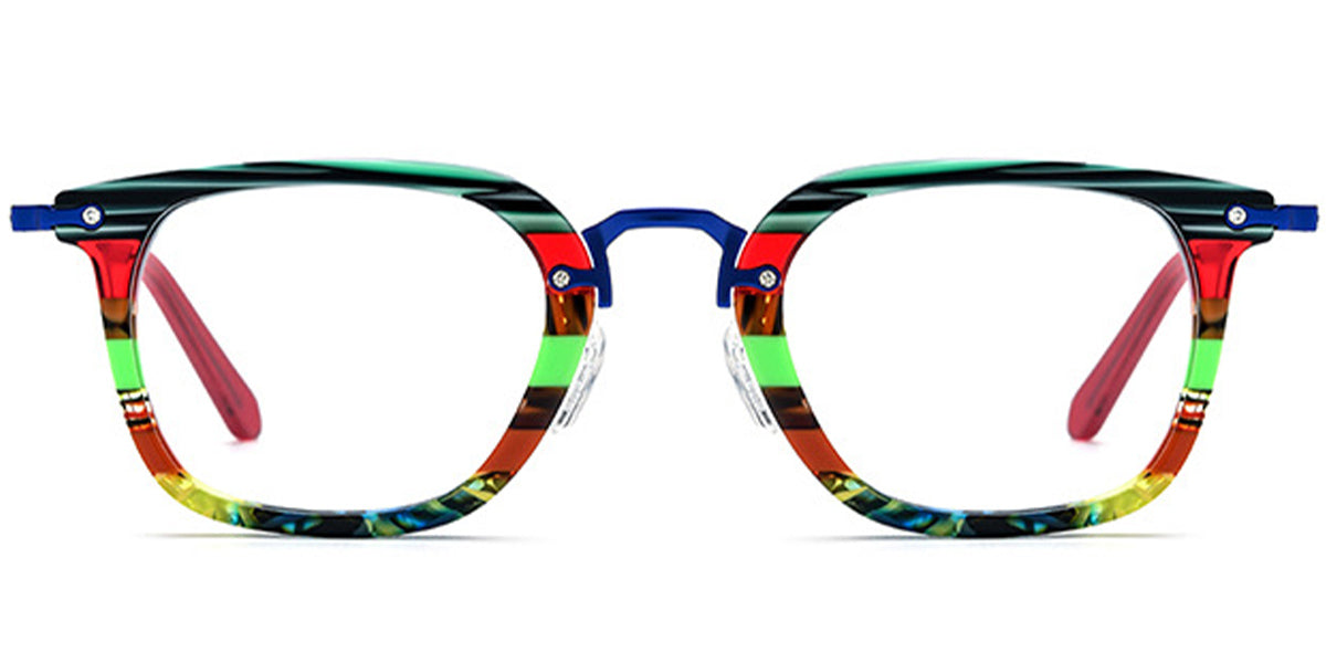Sao Tome 50 Anos Independence Titanium Square Eyeglasses - 5A3