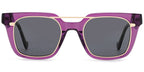 CZ8 Purple Square ClipOnz Eyeglasses