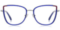 Z3 Blue Cat Eyeglasses