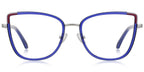Z3 Blue Cat Eyeglasses
