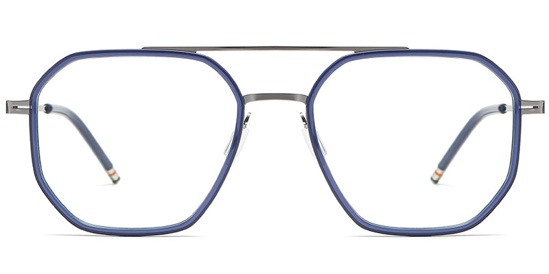 Z5 Blue Aviator Eyeglasses