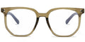 BR8 Olive Square Eyeglasses