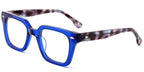 Z1 Blue Square Eyeglasses