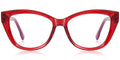 RV5 Red CatEye Acetate Eyeglasses