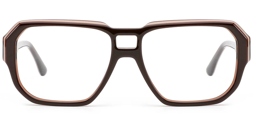 BR3 Brown Aviator Eyeglasses