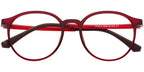 RV1 Red Round Eyeglasses