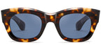 Tortoiseshel Square Odjanu Sunglasses
