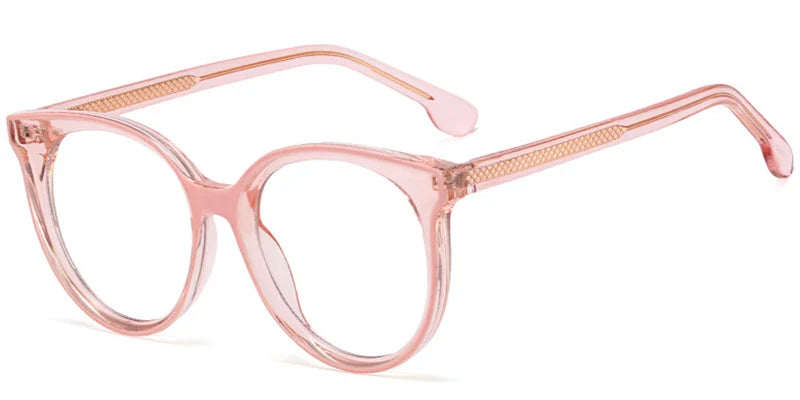 ER5 Pink Round Eyeglasses