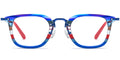 Cabo Verdean 50 Anos Independence Square Eyeglasses 5A2