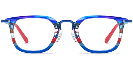 CV1 Cabo Verdean Pride Square Eyeglasses