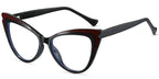 SS19 Black Brown Cat Eyeglasses