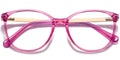 SS7 Pink Oval Eyeglasses