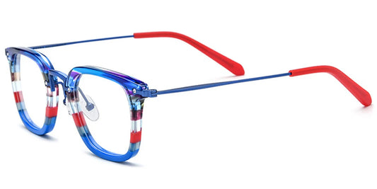 CV1 Cabo Verdean Pride Square Eyeglasses