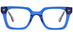 Z1 Blue Square Eyeglasses