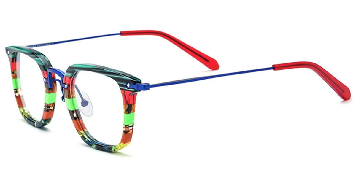 Sao Tome 50 Anos Independence Titanium Square Eyeglasses - 5A3