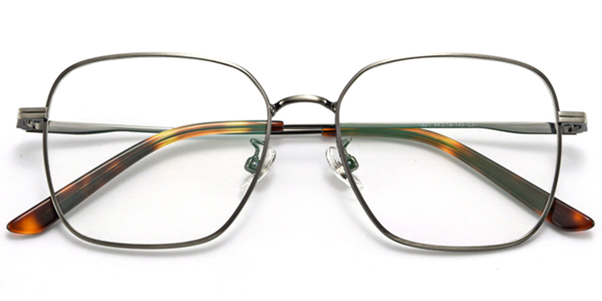 SS17 Silver Square Rimmed Eyeglasses