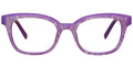 SS20 Purple Square Eyeglasses