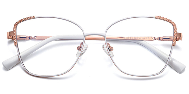 Rope Detail Cat Eyeglasses