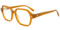 SS12 Orange Geometric Eyeglases