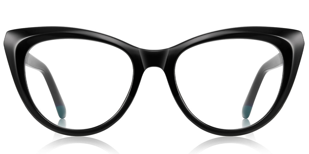 B4 Black Cat Eye Glasses