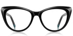 B4 Black Cat Eye Glasses