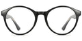 B8 Black Round Circle Glasses