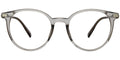 G1 Grey Round Eye Glasses