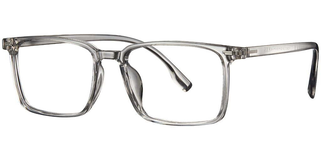 G2 Grey Rectangle Eye Glasses