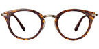 O3 Tortise Brown Round Frame
