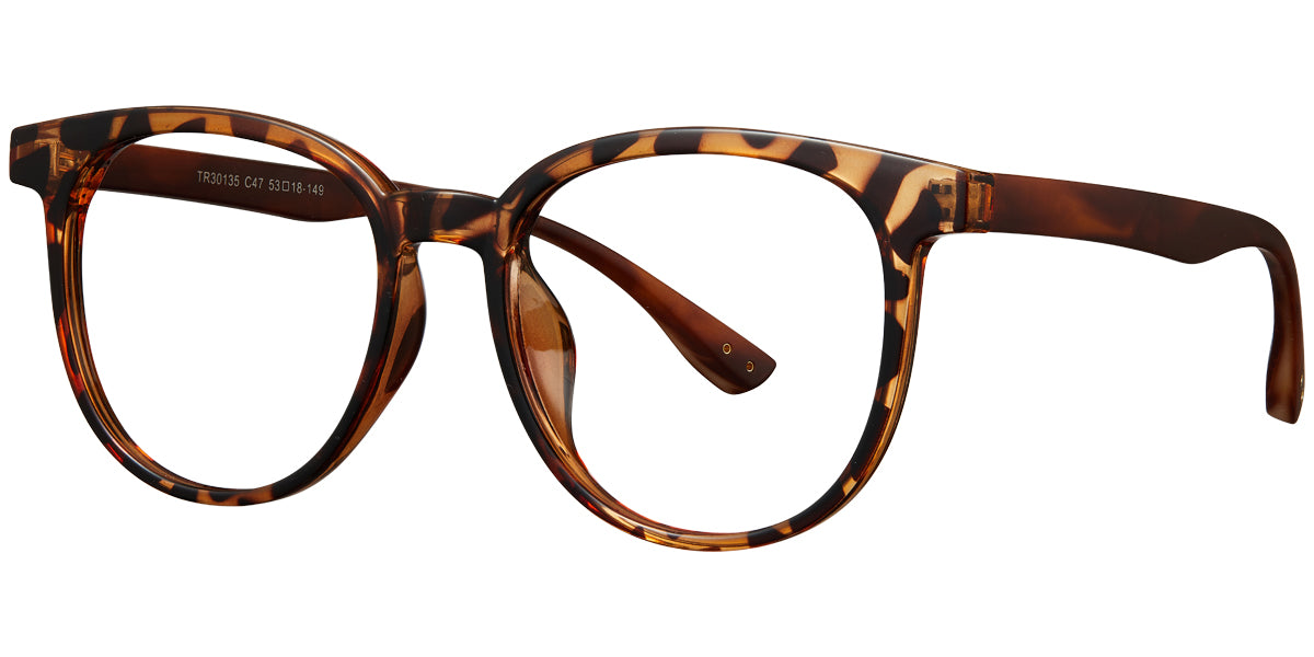 O6 Tortishell Brown Square Frame