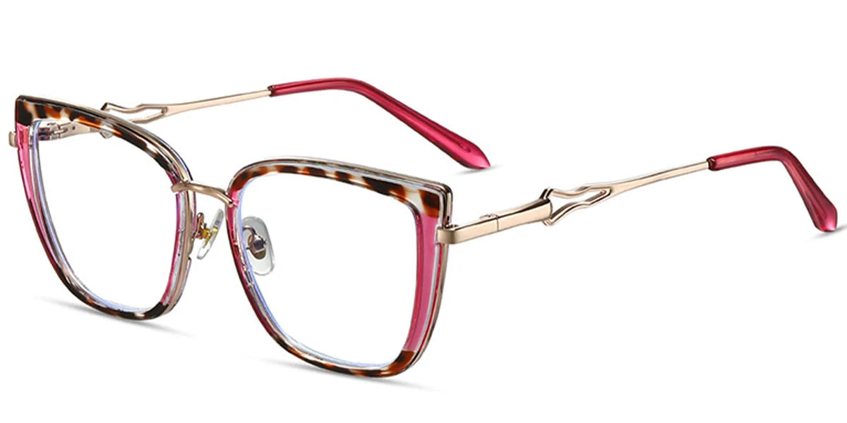 R2 Pink Cat Eye Glasses