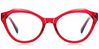 R8 Red Cat Eye Eyeglasses