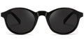 Black Oval Sunglasses